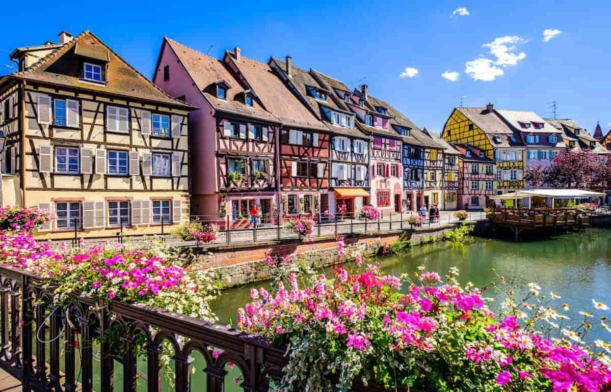Le Marcellin Colmar - Garage - Terrasse Apartman Kültér fotó