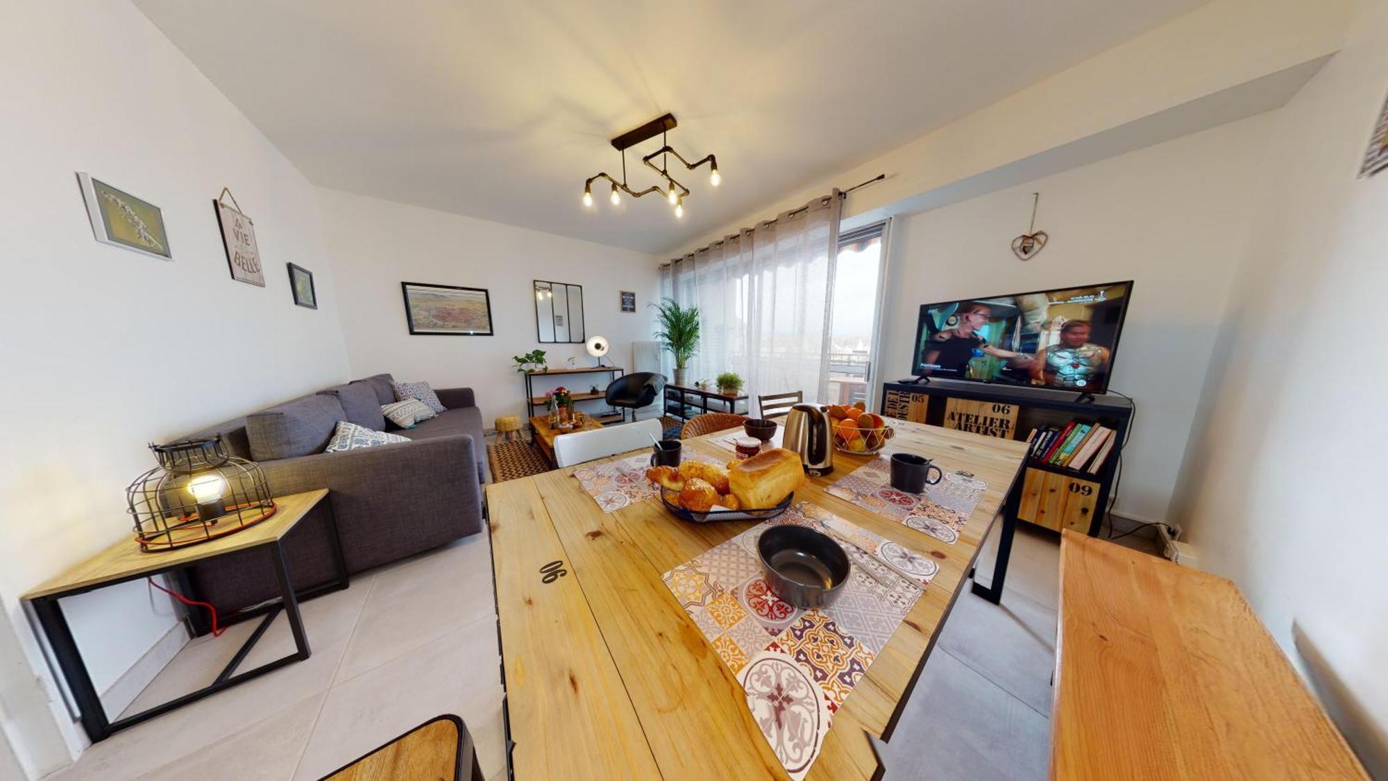 Le Marcellin Colmar - Garage - Terrasse Apartman Kültér fotó
