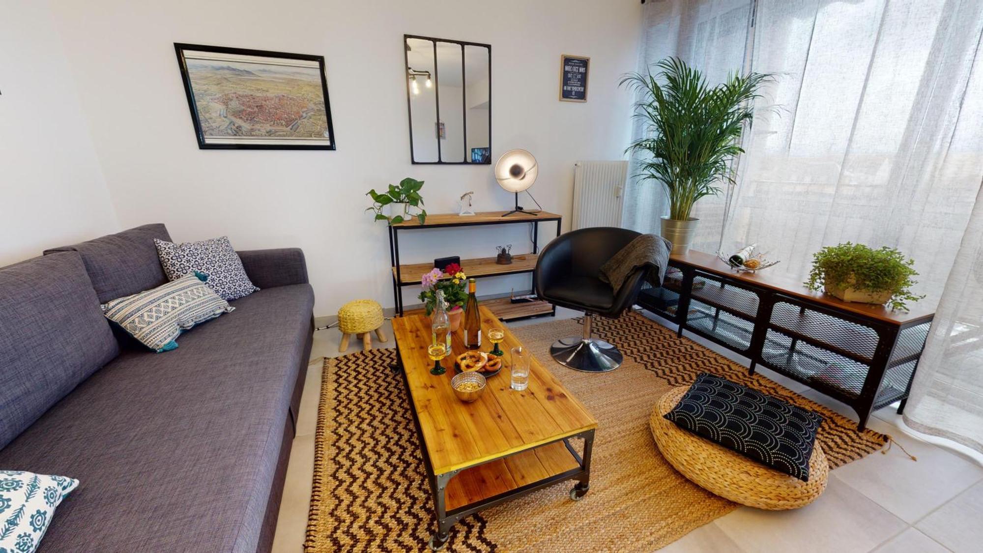 Le Marcellin Colmar - Garage - Terrasse Apartman Kültér fotó